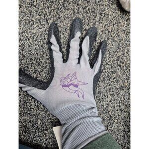 Minnesota Vikings NFL Work Gloves The Gripper One Size